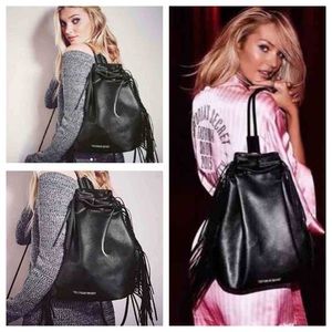Victoria Secret fringe backpack